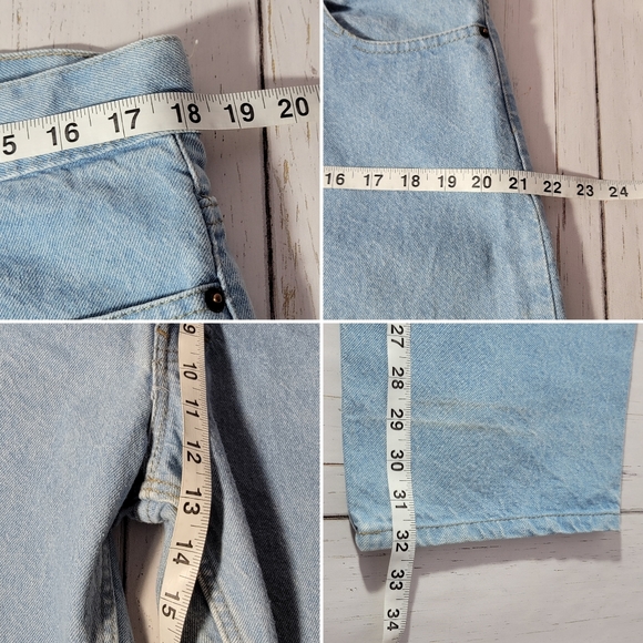 McCoy 5 Button Fly Made in Mexico Vintage Red Tab Denim Jeans Men's Size 38 - Picture 16 of 16